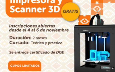 CURSO BÁSICO EN IMPRESORA Y SCANNER 3D